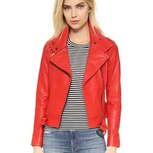Mackage Hania Moto Leather Jacket